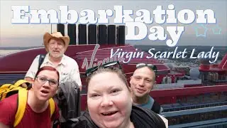 Embarkation Day Rock Stars on Virgin Voyages Scarlet Lady - Dominican Daze Cruise