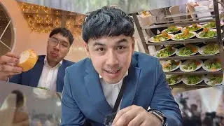 I'm testing the 6-course menu of a wedding in Vietnam
