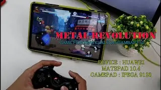 main metal revolution pake stik gamepad ipega 9128