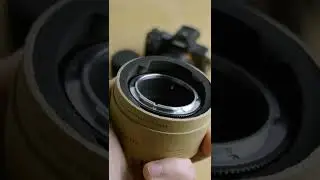 Unboxing my new URTH lens mount adapter - 