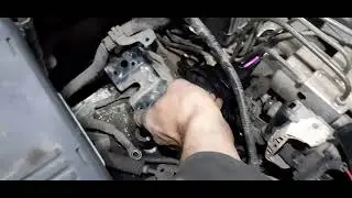 замена подушки вариатора  daihatsu sonica