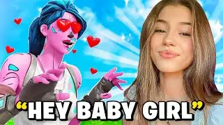 I found a Thirsty E-GIRL in Creative Fill FORTNITE… 😈