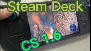 Игровая приставка Steam Deck запустили cs 1.6