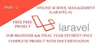 Online School Management System in laravel Part-2(Install laravel)