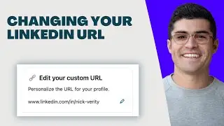 How To Change Your LinkedIn URL