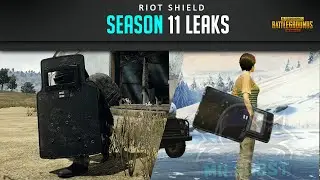 Season 11 Leaks & Riot Shield First Gameplay Pubg Mobile