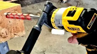 Dewalt DCD -999 Flexvolt Hammer Drill Killin it.