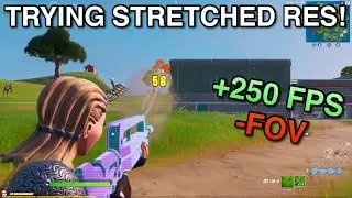 Trying Stretched Resolution In Fortnite Chapter 2! - Is It worth It?