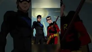 NIGHTWING MEETS IMPULSE FOR THE FIRST TIME #shorts #youtubeshorts  #dc #viral #edit