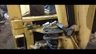 электропривод фиксатора стрелы экскаватора