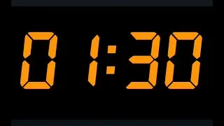 TEMPORIZADOR 1 MINUTO 30 SEGUNDOS | Cuenta atras 1:30 minutos