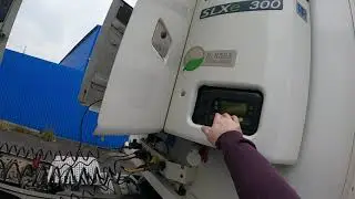 #76 Lighting the refrigerator before loading.