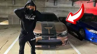 SURPRISING QUAN WITH HIS OLD SCATPACK CHARGER!!!