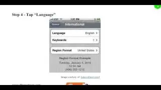Change Language