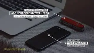 Call Out - Triple Text Line | Premiere Pro MOGRT