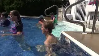 Marco Polo Pool Tag Game-Family Re-union 2019