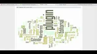 Using Wordle.net/create to make your own unique image for your blog posts.