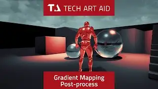 UE4: Stylized colors using gradient mapping