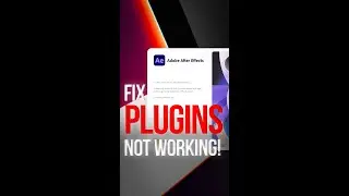 Fix After Effects 2022 Plug-ins Not Working on M1 / Pro/ Max / Ultra Mac