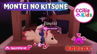 👧 MONTEI NO MEU KITSUNE 🐾 (Roblox - Adopt Me!)