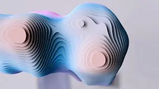 Abstract Mesh Slice in Cinema 4D with Free Edge to Spline Plugin