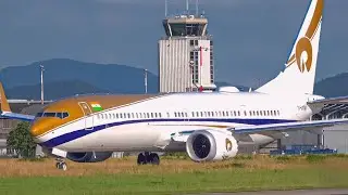 A BRAND NEW !!! Indian Boeing 737-9 MAX (BBJ) | T7-LOTUS | TEST FLIGHT at Basel Airport, EuroAirport