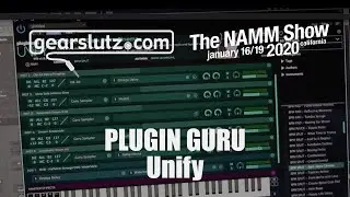 PluginGuru dot com Unify plugin - Gearslutz @ NAMM 2020