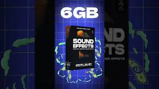 6GB Sound Effects Pack | 5000+ SFXs #short #shorts #viral #trending #editing #youtube|