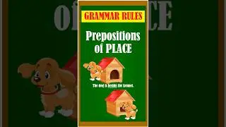 PREPOSITIONS OF PLACE | ENGLISH GRAMMAR