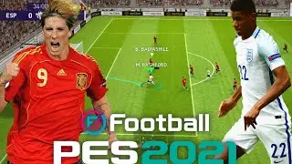 PES2021 | efootball | KONAMICUP | ENGLAND VS SPAIN | Gameplay | YAZ