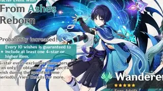 Reroll Acc Pull for Wanderer C6 + Signature gone wrong🥴