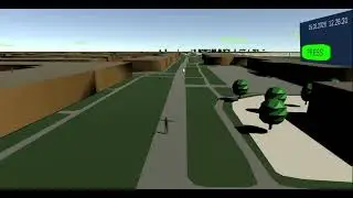 Open Street Map virtual world