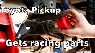 Toyota Pickup leaf spring bushing upgrade (How to)