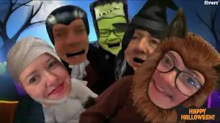 I will make survive halloween video starring you - Greeting Cards & Videos Services