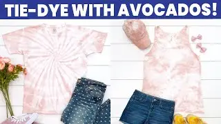 How to Tie-Dye with Avocados - Natural Avocado Dye