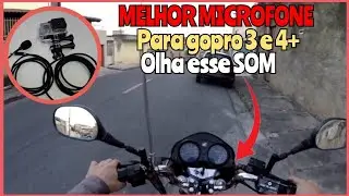 Melhor Microfone para Gopro hero 3 e 4 Black Edition