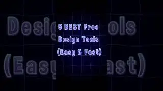 5 BEST Free Design Tools! (Fast & Easy) 🎨💡