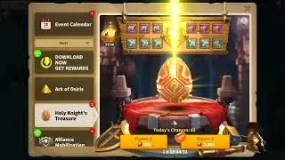 Holy Knight's Treasure spending all gems in new eggs event in rise of kingdoms ROK