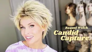 Raquel Welch CANDID CAPTURE Wig Review | UNBOXING | GETTING CANDID about TROUBLE AREAS & HOW to FIX!