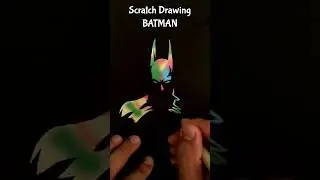 scratch drawing batman 