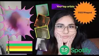 reacting to my spotify wrapped (2022)