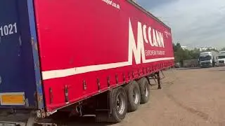 Обзор шторного полуприцепа KRONE SDP27. Год выпуска 2006. В наличии!
