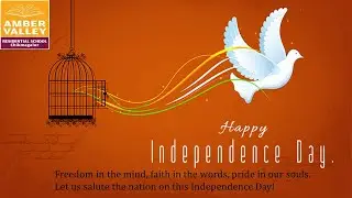 Amber Valley Residential School Chikmagalur Independence Day Celebration
