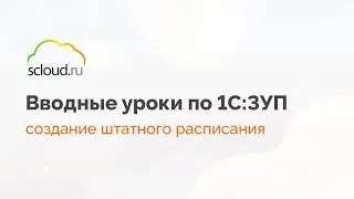Создание штатного расписания в 1С: ЗУП