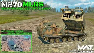 EPIC GACHA MLRS! M270 MLRS Quick View & Gameplay! | MWT Tank Battle Closed Alpha Test