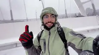 #VlogMas 02 | Día de nevada + Visitando un supermercado en Canadá + Caminando en un lago congelado