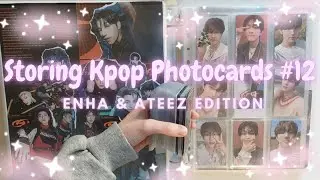 Storing Kpop Photocards #12 - Enhypen & Ateez edition