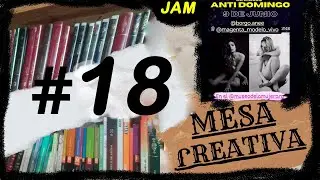 Empezamos a dibujar la jam antidomingo con Ane y Magenta