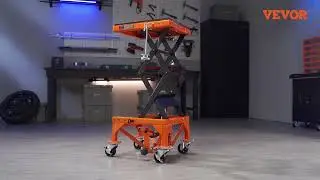 VEVOR Hydraulic Motorcycle Lift Table - Effortless Lifting & Ultimate Stability for Your Bike!