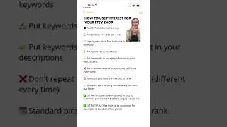 How To Actually Use Pinterest For Your Etsy Shop